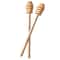 Wooden Honey Mixer Sticks Set Honey Scoop Coffee Jam Milk Mixer Spoon 7