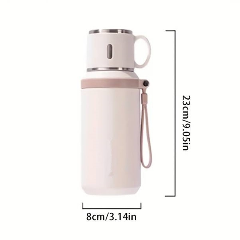 Stainless Steel Travel Mug LeakProof Thermal Coffee Tea Mug For Office Use 6