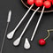 Reusable Stainless Steel Drinking Straw Spoon With Brush Detachable Tea Filter For Drinks Bar And