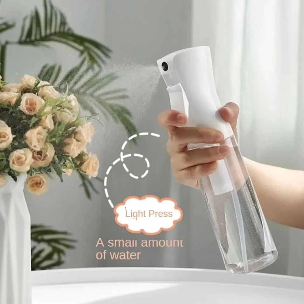 High-Pressure Ultra-Fine Atomizer Spray Bottle for Hair, Plants & Disinfection