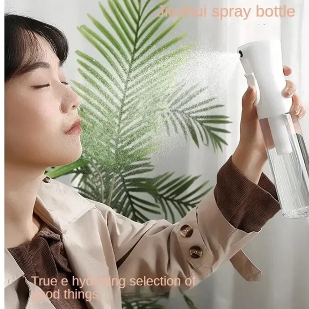 High-Pressure Ultra-Fine Atomizer Spray Bottle for Hair, Plants & Disinfection