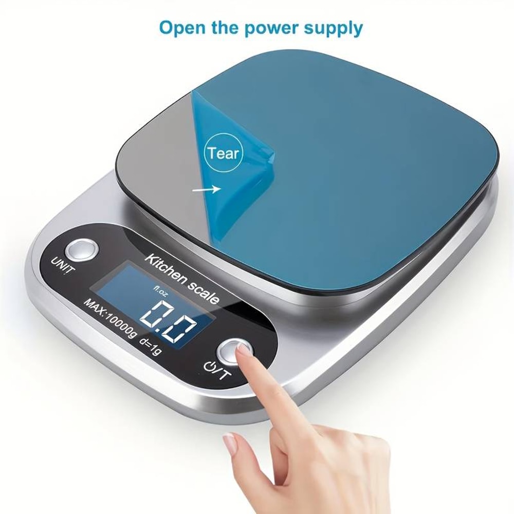 High Precision Kitchen Scale with LCD Display – Multifunctional Gram Scale for Jewelry, Food, and Baking