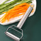 Stainless Steel Vegetable Peeler With DoubleHead Design For MultiFunction Kitchen Use 2