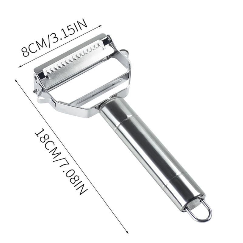 Stainless Steel Vegetable Peeler With DoubleHead Design For MultiFunction Kitchen Use 7