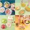 100PCS Disposable Food Cover Plastic Wrap Kithchen Refrigerator Fruit Food Stretch Protection Flim 1