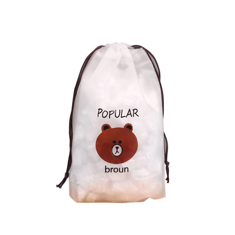 100PCS Disposable Food Cover Plastic Wrap Kithchen Refrigerator Fruit Food Stretch Protection Flim 7