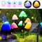 LED Solar Mushroom Lights – Waterproof Outdoor Decorative Street Lights for Lawn, Garden, and Patio Holiday Decoration