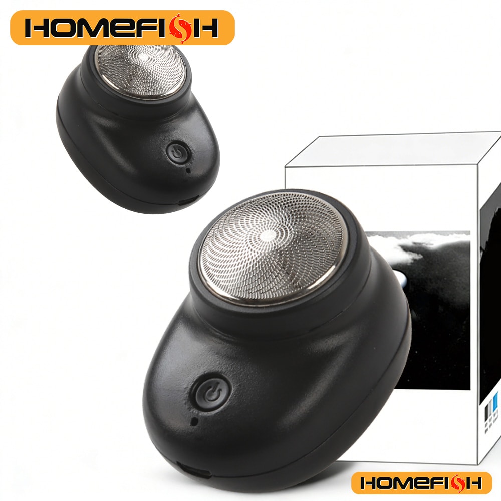 Upgraded Portable Men's Razor – Wet and Dry Washable USB Rechargeable Hair Trimmer with Fast Charging & Digital Display