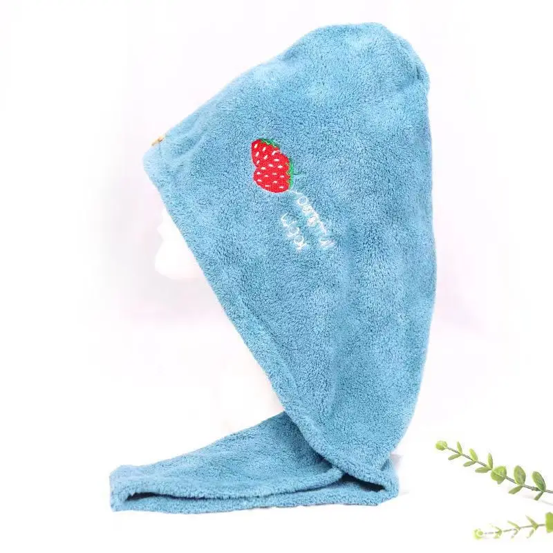 Rapid Dry Microfiber Hair Towel AntiFrizz Quick Dry Towel For Girls Beach Use 2
