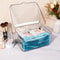 Acrylic Clear Storage Organizer Box - Transparent Clamshell Design for Home & Office Essentials