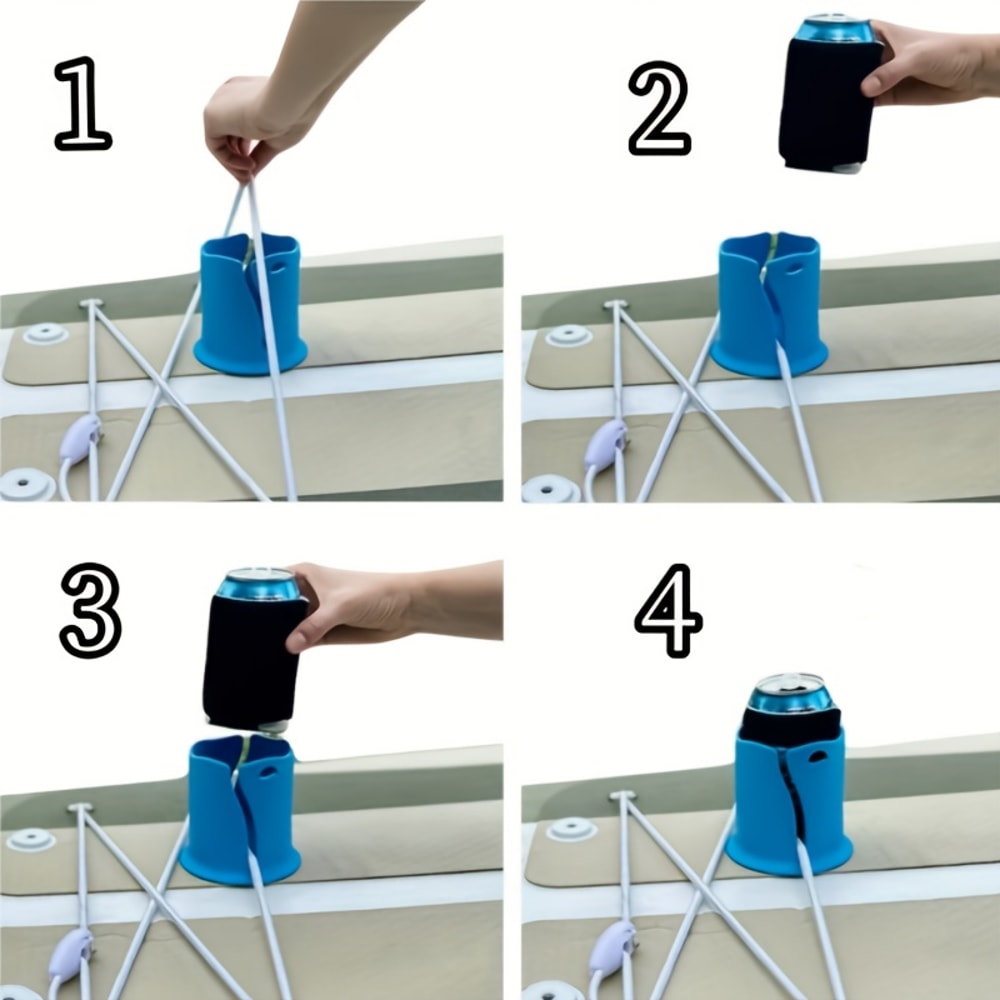 Tip-over Resistant Kayak Drink Holders – Paddle Board Cup Holder for Secure Hydration