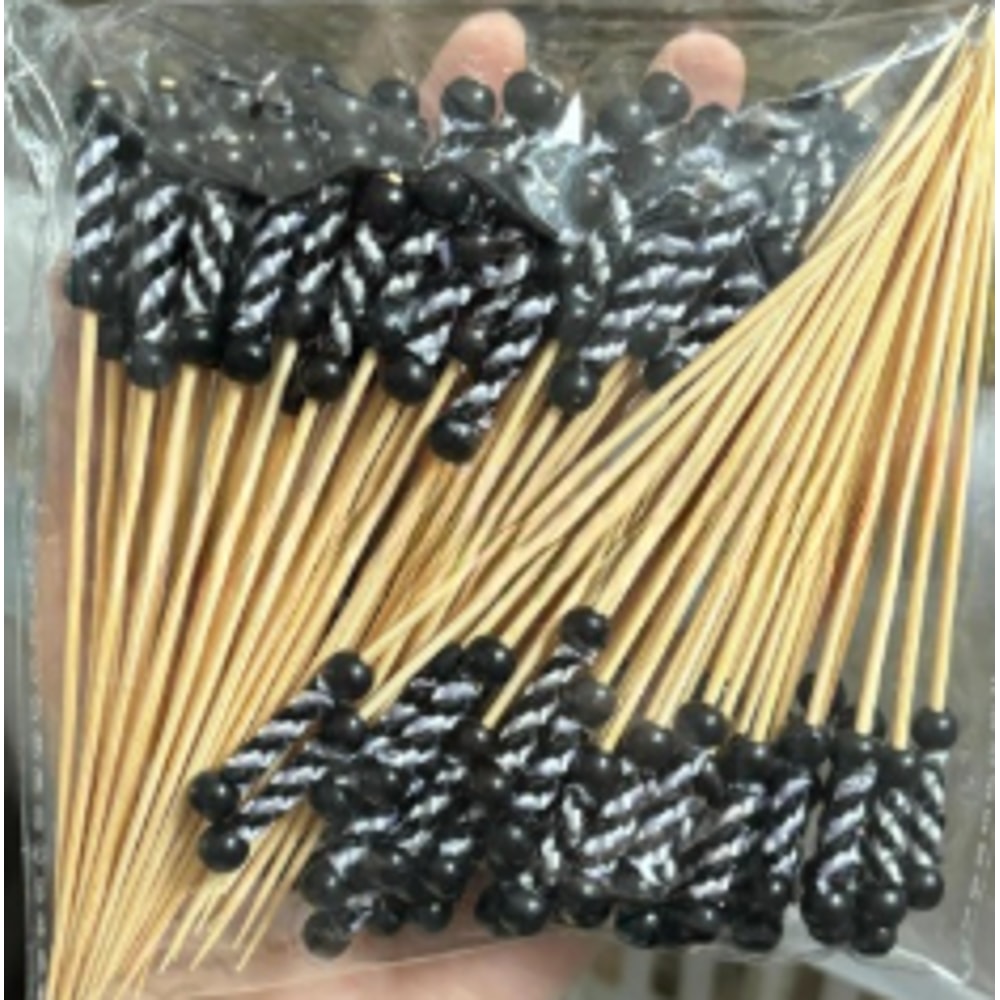 Eco-Friendly Bamboo Cocktail Forks – Perfect for Parties, Desserts, and Banquets