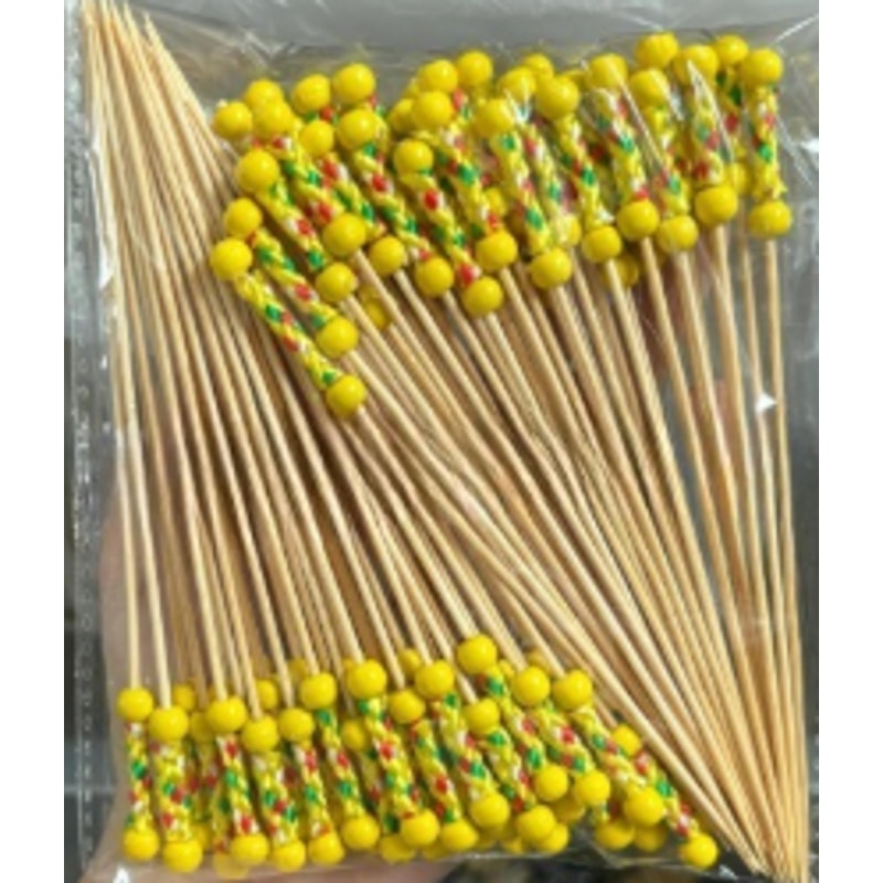 Eco-Friendly Bamboo Cocktail Forks – Perfect for Parties, Desserts, and Banquets