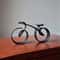 Minimalistic Acrylic Bicycle Sculpture Elegant Office Home Decor Gift 0