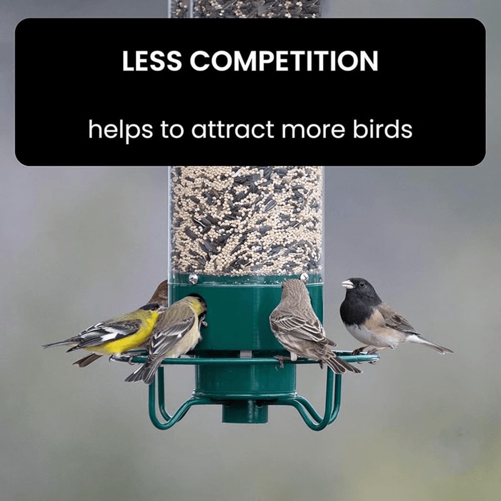 Wrought Iron Hanging Hummingbird Feeder SquirrelProof Bird Feeder For Outdoor Garden 8