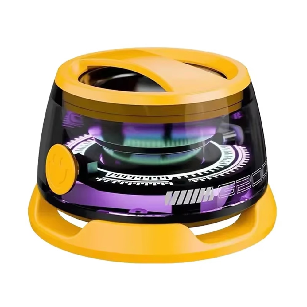 New Bluetooth Speaker With RGB Lighting Magnetic BT Mini Sound Box And Phone Holder 5