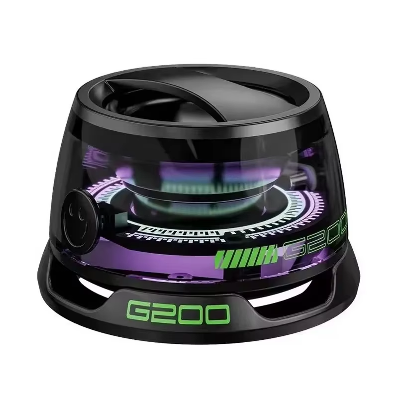 New Bluetooth Speaker With RGB Lighting Magnetic BT Mini Sound Box And Phone Holder 6