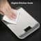Digital Kitchen Scale with LED Display – 10kg Capacity, 1g Precision, Stainless Steel Weighing Scale for Food, Baking