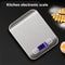 Digital Kitchen Scale with LED Display – 10kg Capacity, 1g Precision, Stainless Steel Weighing Scale for Food, Baking