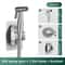 High Pressure Stainless Steel Toilet Bidet Sprayer Set Stainless Steel Bathroom Cleaner 4