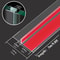 Clear T Shape Weather Stripping for Doors and Windows Transparent Draft and Sound Seal