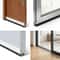 Transparent Adhesive Door Bottom Seal Strip Windproof Soundproof Weather Stripping for Home