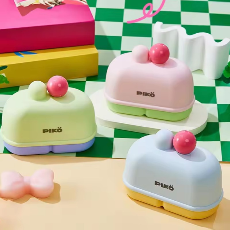 Portable Cake Shaped Travel Soap Case Leakproof Acrylic Soap Container For Gym Camping Bathroom 1