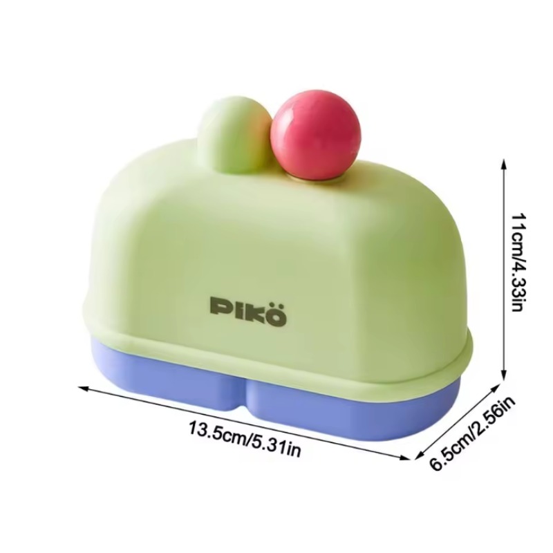 Portable Cake Shaped Travel Soap Case Leakproof Acrylic Soap Container For Gym Camping Bathroom 3