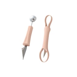 stainless steel fruit carving knife and watermelon slicer scoop