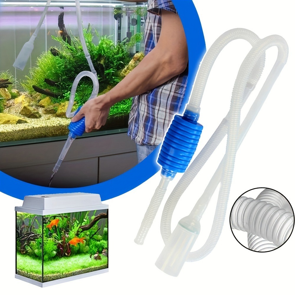 Premium Aquarium Gravel Cleaner And Fish Tank Water Changer Tool For Easy Gravel Sand Cleaning 1