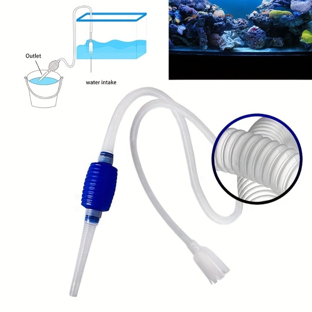 Premium Aquarium Gravel Cleaner And Fish Tank Water Changer Tool For Easy Gravel Sand Cleaning 2