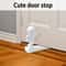 Cute NonSlip Door Stopper Wedge PetFriendly Home Office Safety 4