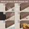 Adjustable Door Draft Stopper Soundproof Weather Seal for Interior Doors