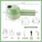 Electric Vegetable Cutter & Food Chopper Handheld Wireless Garlic Masher for Home Kitchen