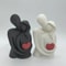 Printed Embracing Couple Statue – Modern Love Art Decoration & Gift