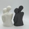 Printed Embracing Couple Statue – Modern Love Art Decoration & Gift