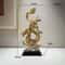Dragon Phoenix Resin Sculpture Elegant Home Office Desk Ornament