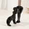 Abstract Human and Pet Figurines for Home and Office Decor