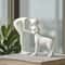 Abstract Human and Pet Figurines for Home and Office Decor