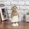 Whimsical Highland Cow Bathrobe Figurine for Home Desktop Decoration