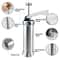 DIY Cookie Press Machine Biscuit Extruder Gun Stainless Steel Baking Kit 4