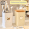 MultiPurpose Acrylic Knife Block Holder Transparent Kitchen Cutlery Storage Rack For Home Tablewa 1