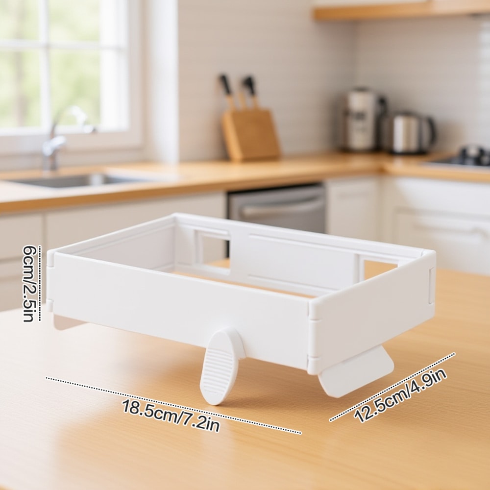 Foldable Garbage Bag Hanging Rack Portable Trash Bag Holder For Home Kitchen And Bathroom Storage 3