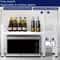 Expandable Microwave Shelf with Hooks, Kitchen Storage Rack, Extendable