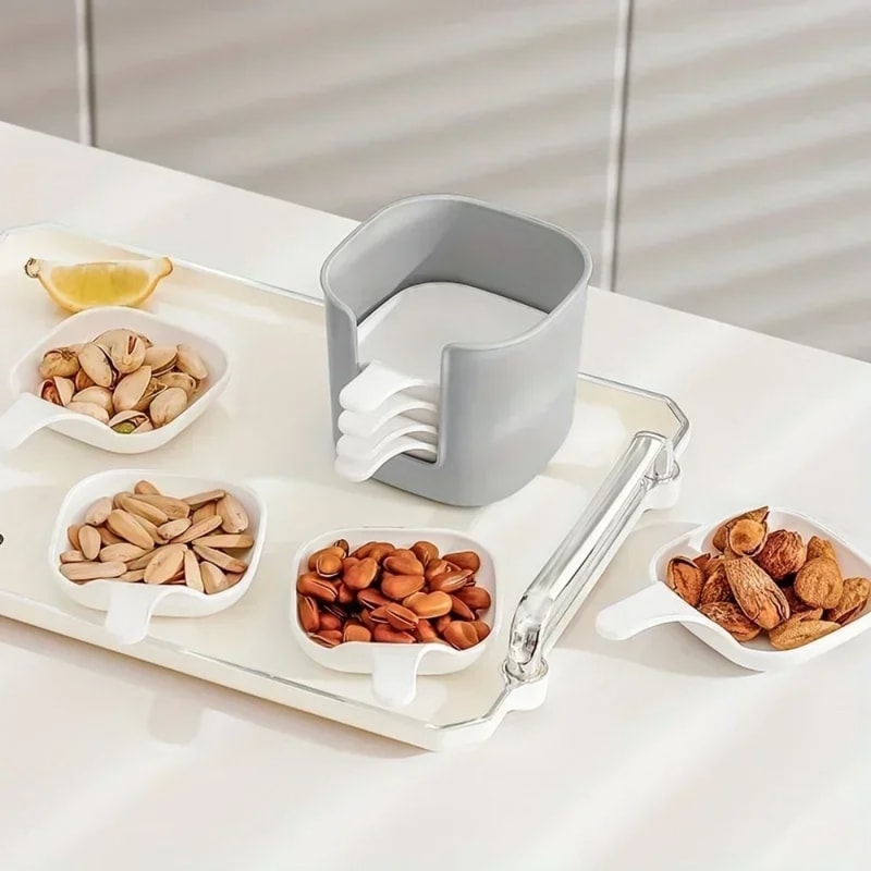 Piece Sauce Dish Set – Food-Grade Dipping Plates for Snacks, Sauces, and Seasonings