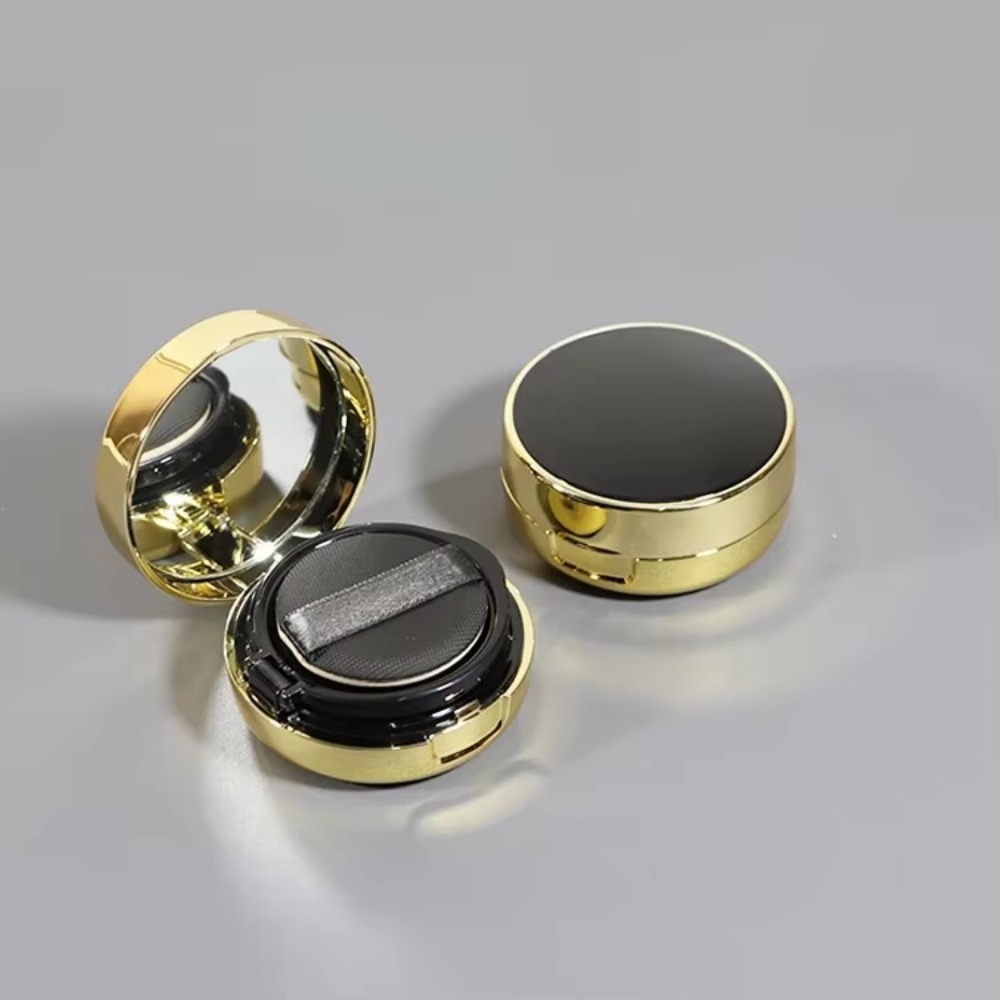 Air Cushion Foundation Mini Puff Box With Mirror And Sponge Portable Cosmetic Case For BB Cream 3