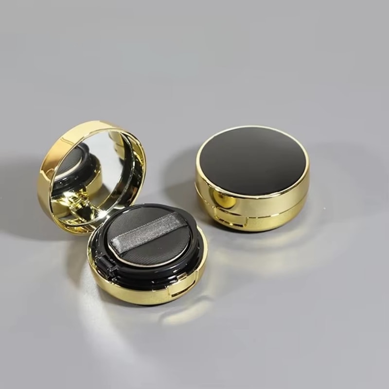 Air Cushion Foundation Mini Puff Box With Mirror And Sponge Portable Cosmetic Case For BB Cream 3