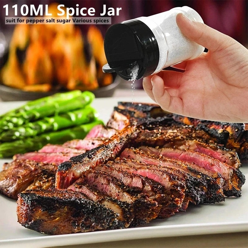 Self-Adhesive Wall-Mounted Spice Rack Organizer for Kitchen Storage