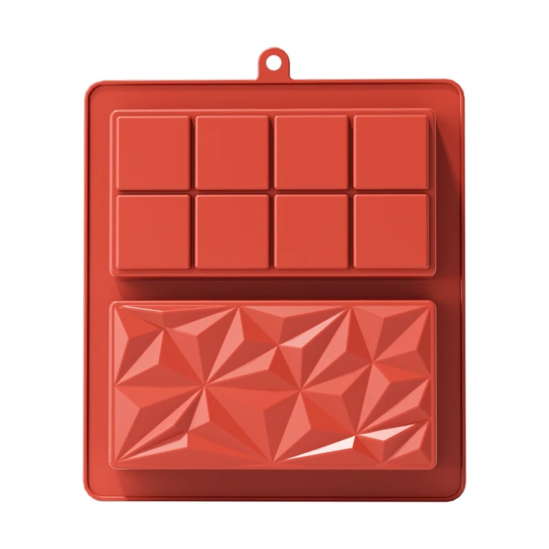 Chocolate Bar Silicone Mold Deep Dubai Style 1Inch Pistachio Stuffed Bar Mold For Candy And Chocol 4