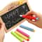 Non-toxic Chalk Holders for Teachers & Kids – Clean & Colorful Chalk Clips for Drawing Boards